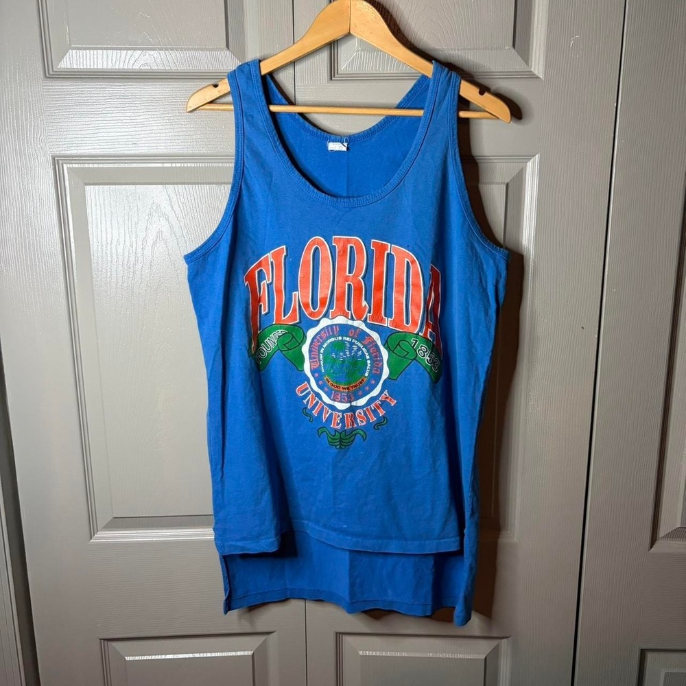 Vintage gators tanktop  Size XL florida college sports summer preppy gym